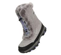 Mountain Warehouse Kids Ohio Snow Boots - Dark Grey - 4 UK - Dark Grey