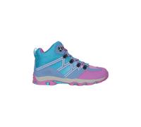 Mountain Warehouse Oscar Kids Walking Boots - Suede Footwear with Sturdy Grip, Padded Ankles & Strong Outsole - For Spring Summer Travelling, Hiking, Camping Lilac Kids Shoe Size 2