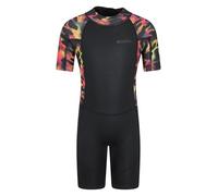 Mountain Warehouse Kids Printed 2.5/2mm Shorty Wetsuit Red (01) 13y
