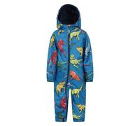 Mountain Warehouse Kids Puddle Dinosaur Rain Suit - Blue - Blue - 6-9 Months - 100% Polyester