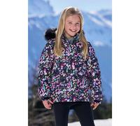Mountain Warehouse Kids Ranger Camouflage Water Resistant Jacket - Pink - 5-6 Years - Pink - 100% Polyamide