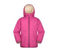 Mountain Warehouse Kids Robin Borg Lined Water Resistant Jacket - Berry - 13 Years - Berry