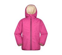 Mountain Warehouse Kids Robin Borg Lined Water Resistant Jacket - Berry - 9-10 Years - Berry