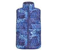 Mountain Warehouse Kids Rocko Animal Print Padded Gilet - Purple - 5-6 Years - Purple