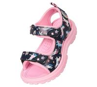 Mountain Warehouse Kids Sand Unicorn Sandals - Purple - 6 UK Child - Purple - 80% Neoprene/10% TPR/10% Phylon