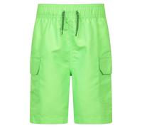 Mountain Warehouse Kids Shoreline Cargo Board Shorts - Jade - 5-6 Years - Jade - 100% Polyester