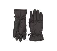 Mountain Warehouse Kids Ski Gloves - Water-Resistant, Padded Snowproof Glove with Textured Palm Grip, Boys & Girls - For Skiing, Snowboarding & Outdoors Black S