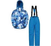 Mountain Warehouse Kids Ski Jacket and Pant Set - Blue