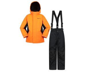 Mountain Warehouse Kids Ski Jacket & Trousers Pants Set - Snowproof Boys Girls