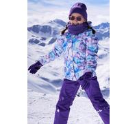 Mountain Warehouse Kids Ski Jacket Waterproof Fleece Lined Girls Boys Coat