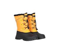 Mountain Warehouse Whistler Kids Snow Boots - Snowproof, Warm, Breathable Childrens Winter Boots, Durable & High Traction Soles - Ideal for Walking & Daily Use Yellow Kids Shoe Size 12