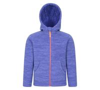 Mountain Warehouse Kids Snowdonia II Borg Lined Hoodie - Purple - 9-10 Years - Purple - 100% Polyester