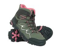 Mountain Warehouse Kids Softshell Walking Boots - Khaki - 2 UK - Khaki
