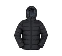 Mountain Warehouse Kids Stratus Packable Jacket - Black - 5-6 Years - Black - 100% Polyamide