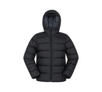Mountain Warehouse Kids Stratus Packable Jacket - Black - 7-8 Years - Black - 100% Polyamide
