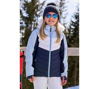 Mountain Warehouse Kids Unisex 'Arctic' Ski Jacket Padded Snow Proof Breathable Coat Pale Blue - Size 7-8Y