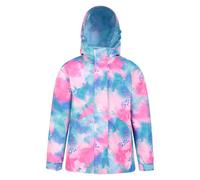 Mountain Warehouse Kids Unisex Childrens/Kids Aries Printed 3 in 1 Jacket (Pink/Blue/Purple) - Size 2-3Y