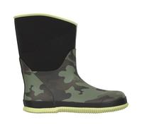 Mountain Warehouse Kids Unisex Childrens/Kids Puddle Camo Wellington Boots (Black) - Size UK 12 Kids