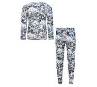 Mountain Warehouse Kids Unisex Childrens/Kids Talus Geometric Base Layer Set (Monochrome) - Black/White - Size 9-10Y