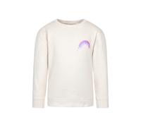 Mountain Warehouse Kids Unisex Crew Neck Sweatshirt Casual Comfortable Lightweight Children's Pullover Top Cream - Size 7-8Y