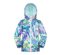 Mountain Warehouse Kids Unisex 'Exodus' Softshell Jacket with Two Side Pockets Fleece Lined Water Resistant Outdoors Coat Pale Green - Size 5-6Y