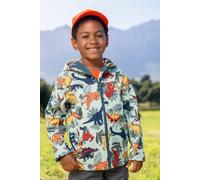 Mountain Warehouse Kids Unisex 'Exodus' Softshell Jacket with Two Side Pockets Fleece Lined Water Resistant Outdoors Coat Multicolour - Size 11-12Y