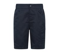 Mountain Warehouse Kids Unisex 'Expedition' Shorts with Pockets Stain Resistant Everyday Bottoms Blue - Size 13Y