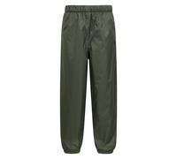 Mountain Warehouse Kids Unisex Fleece Lined Trousers with Taped Seams Breathable Pants Khaki - Size 3-4Y