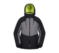 Mountain Warehouse Kids Unisex 'Galactic' Ski Jacket Padded Waterproof Breathable Coat Dark Grey - Size 9-10Y