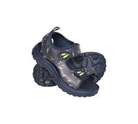Mountain Warehouse Kids Unisex 'Sand' Sandals with Touch Strap Fastening Summer Shoes Navy - Size UK 2