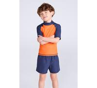 Mountain Warehouse Kids UV Rash Vest - Orange - Orange - Size: 13y