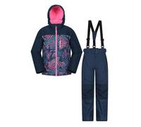 Mountain Warehouse Kids Vortex Extreme Waterproof Ski Jacket & Trousers - Navy - 5-6 Years - Navy