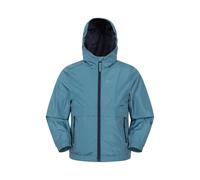 Mountain Warehouse Kids Whisper Water Resistant Jacket - Blue - 9-10 Years - Blue - 100% Polyester