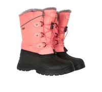 Mountain Warehouse Kids Whistler Adaptive Snow Boots - Coral - Coral - 13 UK Child