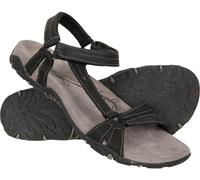 Mountain Warehouse Kokomo Womens Suede Sandals - Black - Black - Size: 4