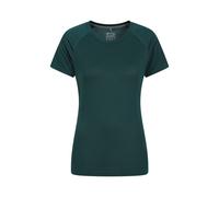 Mountain Warehouse Quick Dry Womens T-Shirt - Comfortable & Lightweight Ladies IsoCool Tee Shirt - Spring Summer, Walking, Holiday & Outdoors Green Women's Size 14