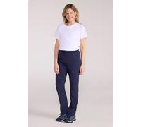 Mountain Warehouse Explorer Womens Zip Off Trousers - Quick Drying Pants, UV Protection Bottoms - Spring Summer, Hiking, Camping & Outdoors Navy (Regular Length) Women's Size 8