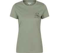 Mountain Warehouse Lake District Printed Womens T-Shirt - Green - Green - Size: 12