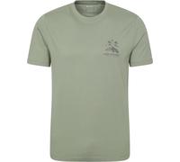 Mountain Warehouse Lake District Short Sleeved Mens T-Shirt - Green