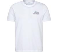 Mountain Warehouse Lake District Short Sleeved Mens T-Shirt - Off White