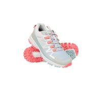 Mountain Warehouse Lakeside Trail Waterproof Womens Walking Shoe - Phylon Midsole Hiking Boots, Lightweight, Mesh Upper Ladies Trainers - for Trekking, Hiking & Outdoors Light Grey Adult Shoe Size 8