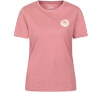 Mountain Warehouse Landscape Womens Graphic Short Sleeve T-Shirt - Pink - Pink - Size: 8