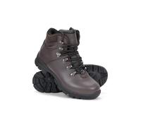 Mountain Warehouse Latitude II Extreme Mens Waterproof Leather Walking Boots - Brown - Brown - Size: 7Â½