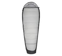 Mountain Warehouse Left Zip Microlite 1400 Winter Mummy Sleeping Bag - Dark Grey - 200cm