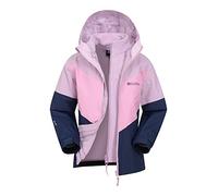 Mountain Warehouse Kids Waterproof Jacket Lightning 3 in 1 Girl Taped Seams Coat