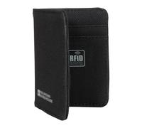 Mountain Warehouse Lightweight Compact Durable Secure Slimline Travel Rfid Card Holder In Black Black One Size