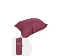Mountain Warehouse Lightweight Compact Travel Camping Self Inflating Cushion Pillow In Dark Red Dark Red One Size