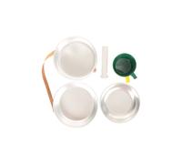 Mountain Warehouse Lightweight Compact Trek Camping Outdoor Cooking Two Person Cook Set In Silver Silver One Size