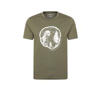 Mountain Warehouse Lightweight Mens Off The Beaten Track Tee In Khaki - XS