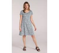 Mountain Warehouse 'lora' Lightweight Breathable Casual Short Sleeve Summer Skater Dress In Pale Green Pale Green 8